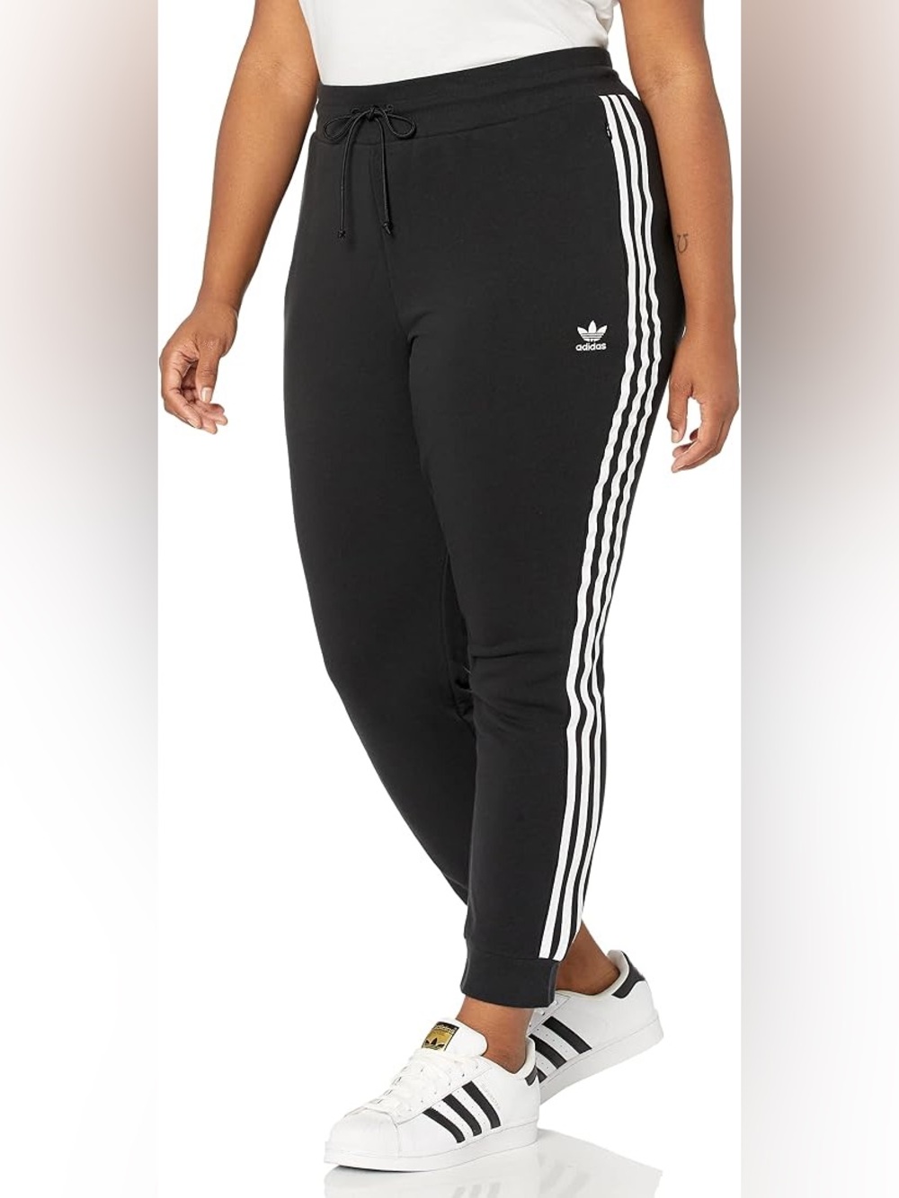 Adidas originals 3 stripe fleece pants